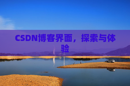 CSDN博客界面,探索与体验